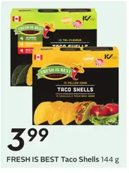 Sobeys FRESH IS BEST Taco Shells offer