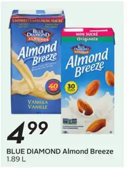 Sobeys BLUE DIAMOND Almond Breeze offer