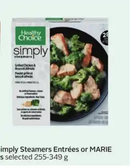 Sobeys HEALTHY CHOICE Simply Steamers Entrées or MARIE CALLENDER'S Bows offer