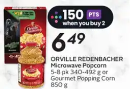 Sobeys Microwave Popcorn offer