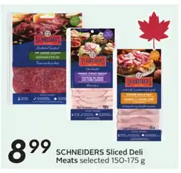 Sobeys SCHNEIDERS Sliced Deli Meats offer
