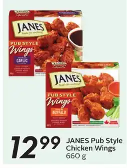 Sobeys JANES Pub Style Chicken Wings offer