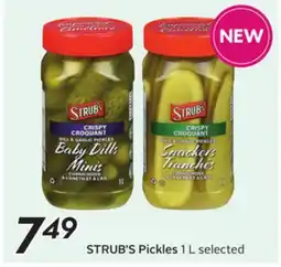 Sobeys STRUB'S Pickles offer
