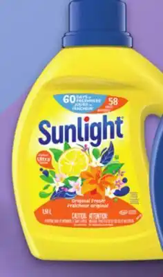 Metro PUREX OR SUNLIGHT LAUNDRY DETERGENT offer