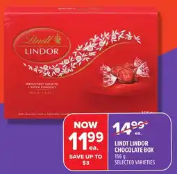 Metro LINDT LINDOR CHOCOLATE BOX offer