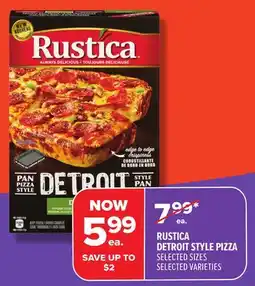 Metro RUSTICA DETROIT STYLE PIZZA offer