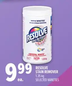 Metro RESOLVE STAIN REMOVER offer
