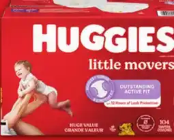 Metro HUGGIES BABY DIAPERS offer