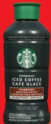 Metro STARBUCKS ICED COFFEE offer