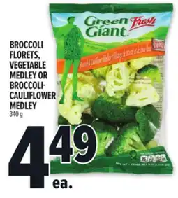 Metro BROCCOLI FLORETS, VEGETABLE MEDLEY OR BROCCOLI-CAULIFLOWER MEDLEY offer
