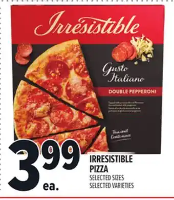 Metro IRRESISTIBLE PIZZA offer
