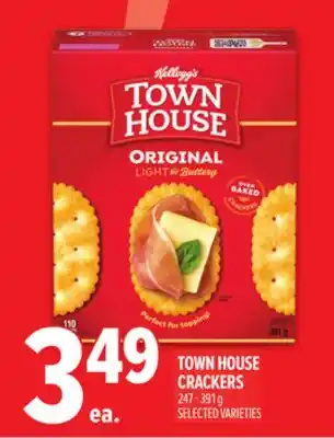 Metro TOWN HOUSE CRACKERS offer