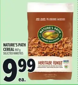 Metro NATURE'S PATH CEREAL offer