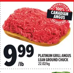 Metro PLATINUM GRILL ANGUS LEAN GROUND CHUCK offer