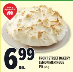Metro FRONT STREET BAKERY LEMON MERINGUE PIE offer