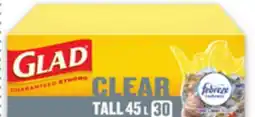 Metro GLAD CLEAR OR KITCHEN BAGS offer