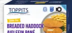 Metro TOPPITS GLUTEN FREE BREADED COD, HADDOCK OR SOLE FILLETS offer