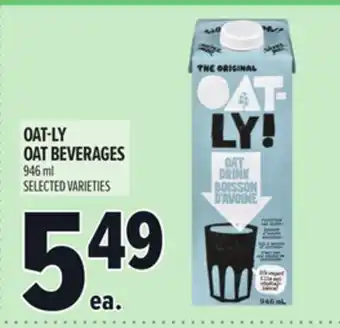 Metro OAT-LY OAT BEVERAGES offer