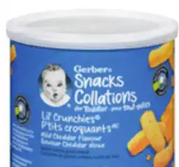 Metro GERBER BABY SNACKS offer