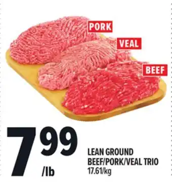 Metro LEAN GROUND BEEF/PORK/VEAL TRIO offer
