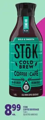 Metro STOK COFFEE BEVERAGE offer