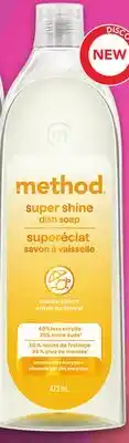 Metro METHOD DISHWASHING DETERGENT offer
