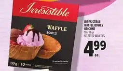 Metro IRRESISTIBLE WAFFLE BOWLS OR CONE offer