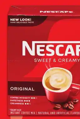 Metro NESCAFÉ GOLD OR SWEET & CREAMY INSTANT COFFEE offer