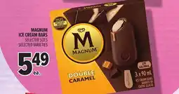 Metro MAGNUM ICE CREAM BARS offer