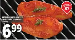 Metro FRESH MARINATED BONELESS SKINLESS CHICKEN BREASTS offer
