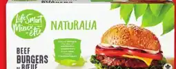 Metro LIFE SMART NATURALIA BEEF BURGERS offer
