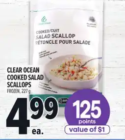 Metro CLEAR OCEAN COOKED SALAD SCALLOPS offer
