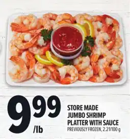Metro STORE MADE JUMBO SHRIMP PLATTER WITH SAUCE offer