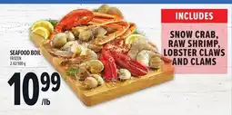 Metro SEAFOOD BOIL offer