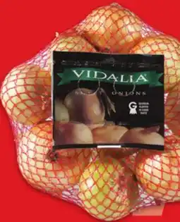 Metro VIDALIA SWEET ONIONS, 3 LB PRODUCT OF U.S.A., NO. 1 GRADE LIVING LETTUCES offer
