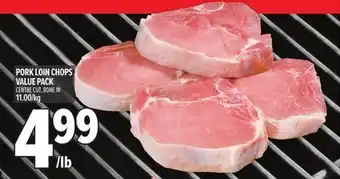 Metro PORK LOIN CHOPS VALUE PACK offer