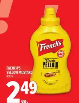 Metro FRENCH'S YELLOW MUSTARD offer
