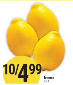 Marché Adonis lemons offer