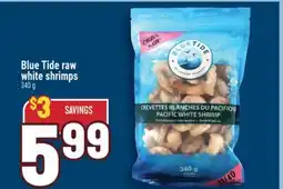 Marché Adonis Blue Tide raw white shrimps offer