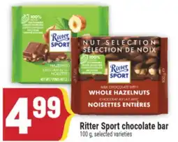 Marché Adonis Ritter Sport chocolate bar offer
