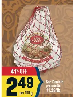 Marché Adonis San Daniele prosciutto offer