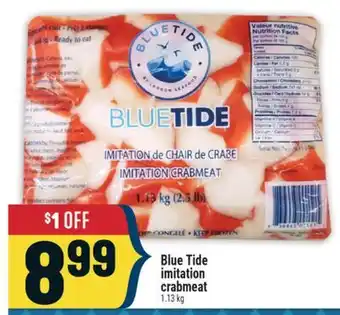 Marché Adonis Blue Tide imitation crabmeat offer
