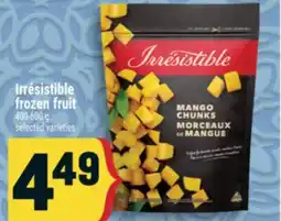 Marché Adonis Irrésistible frozen fruit offer