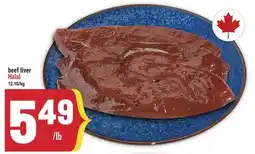 Marché Adonis beef liver Halal offer