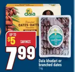 Marché Adonis Daïa khudari or branched dates offer