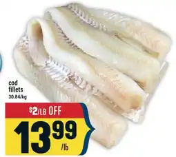 Marché Adonis cod fillets offer