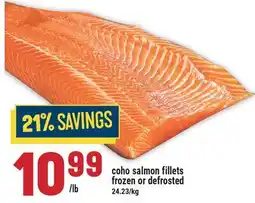 Marché Adonis coho salmon fillets offer