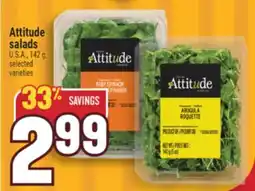 Marché Adonis Attitude salads offer