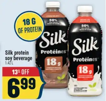 Marché Adonis Silk protein soy beverage offer