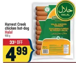 Marché Adonis Harvest Creek chicken hot-dog Halal offer